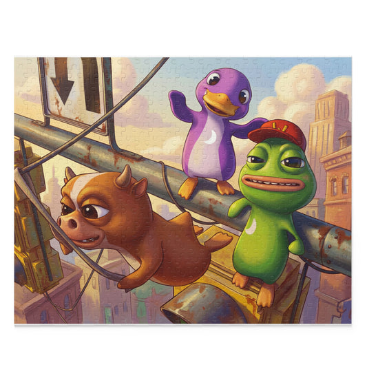 Wassie Concrete Jungle Puzzle (500 Pieces)