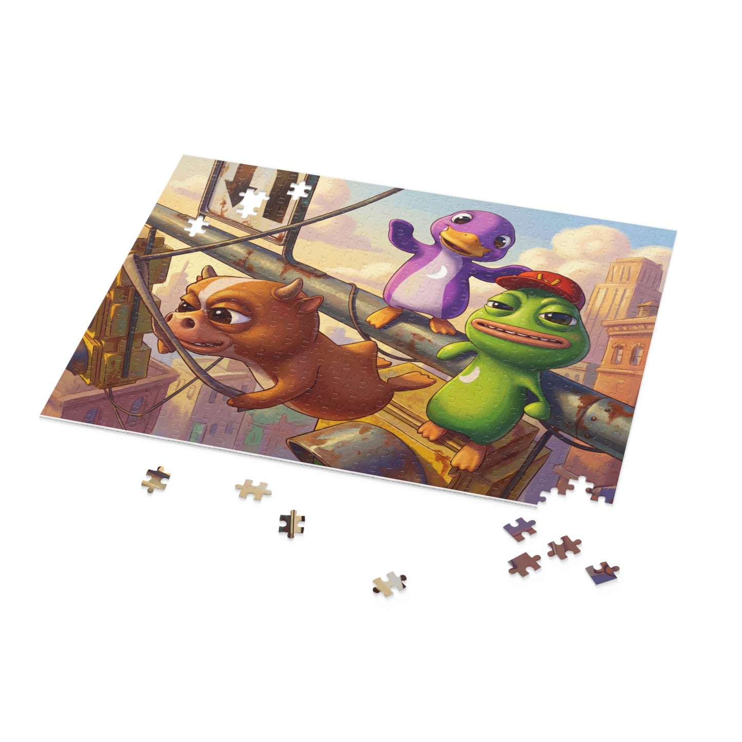 Wassie Concrete Jungle Puzzle (500 Pieces)