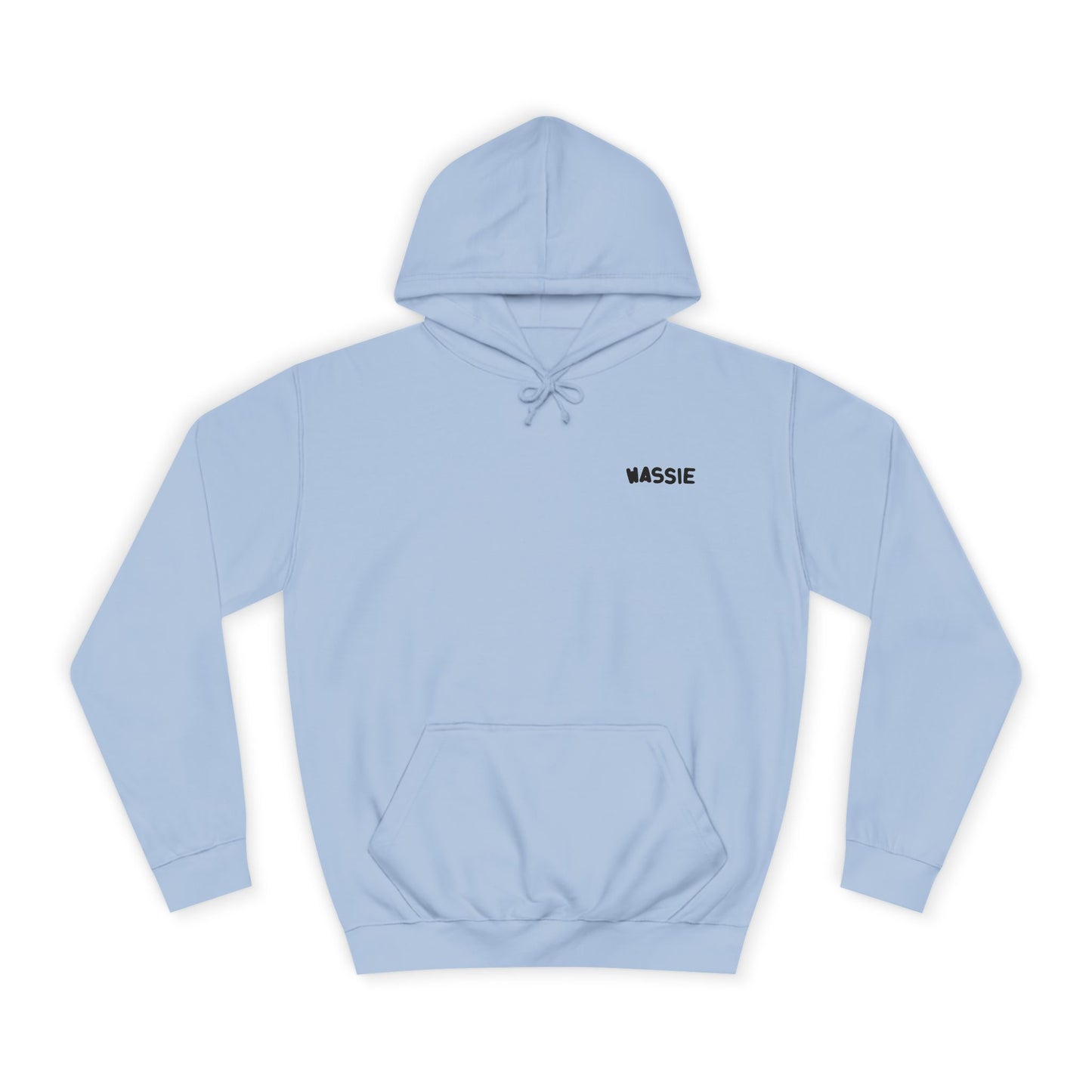 WASSIE Hoodie with Inversebrah Back Graphic