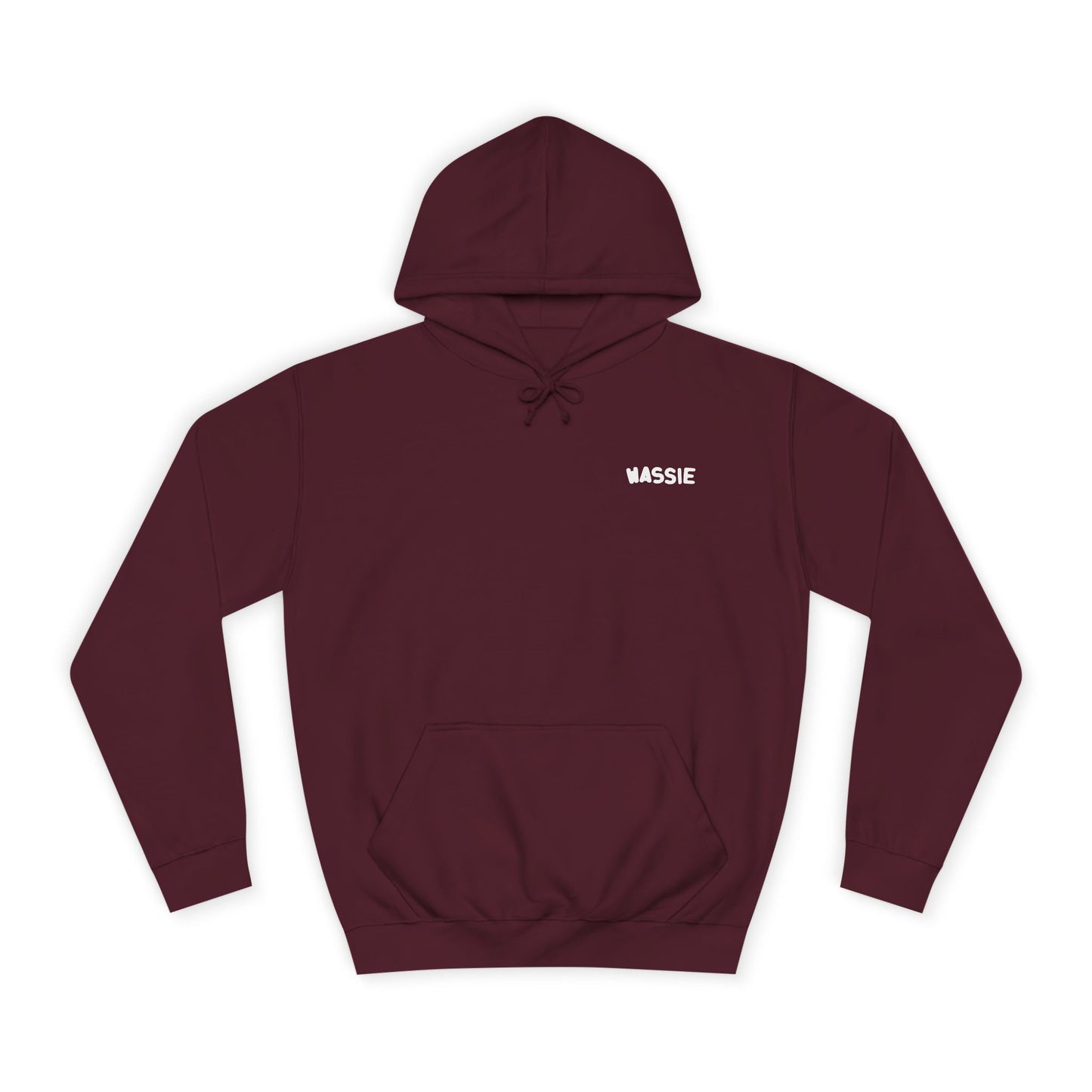 WASSIE Hoodie with Inversebrah Back Graphic