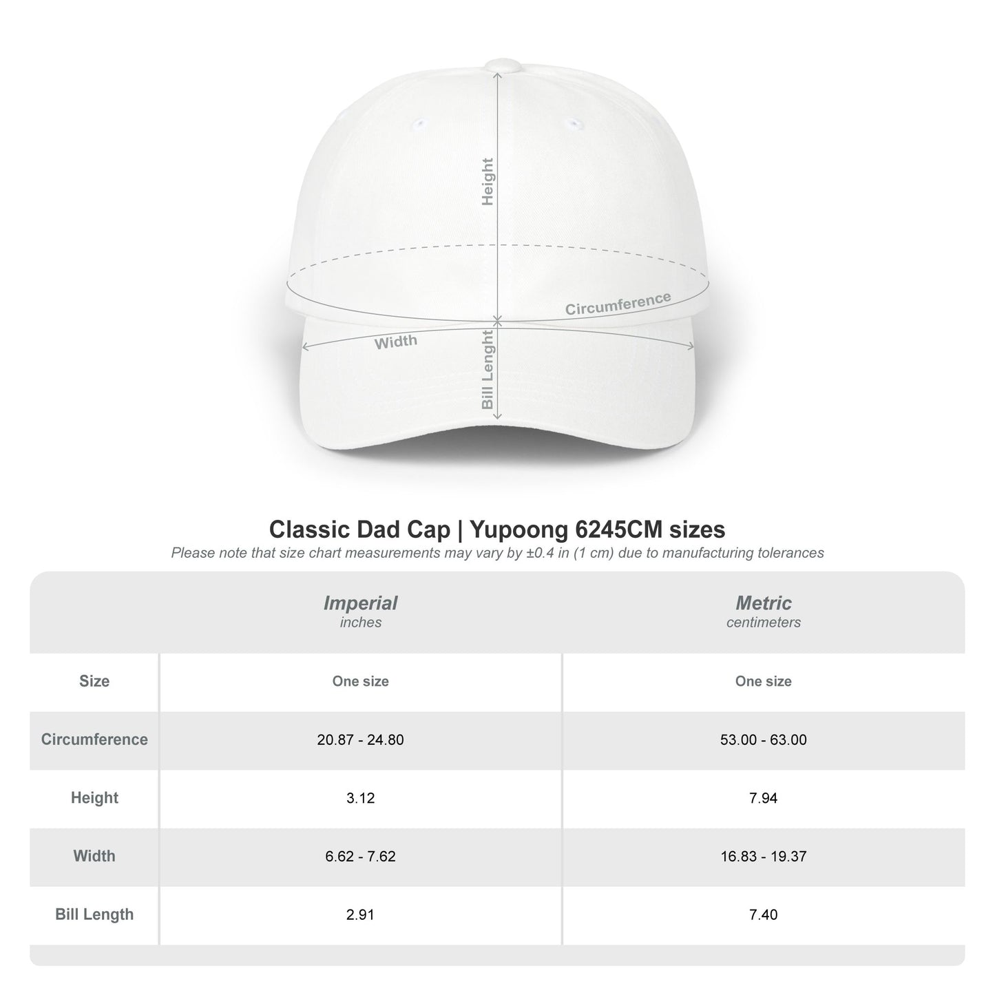 WASSIE Inversebrah / Smolting Classic Dad Cap